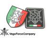 VFC Rubber Patch Logo Italia Kit due Pezzi by VFC